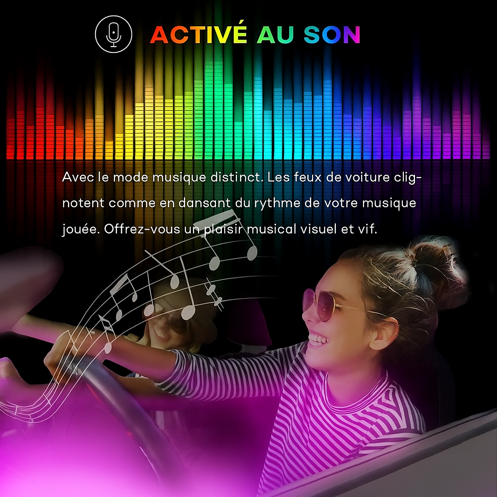 HydraLight Voiture USB / Allume cigare bluetooth