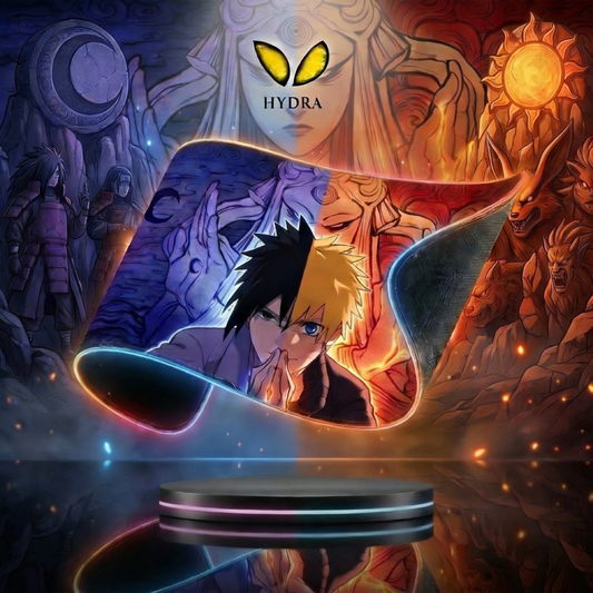 TAPIS GAMING INSPIRATION NARUTO x SASUKE RGB