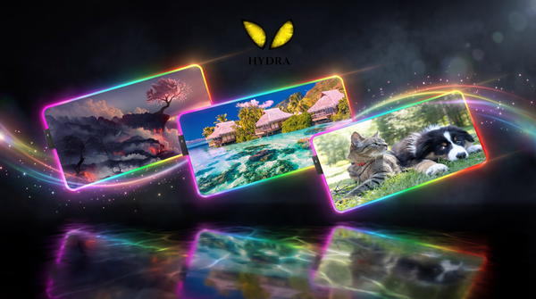 LA LIBERTE S'OUVRE A TOI AVEC LES TAPIS GAMING PERSONALISES HYDRA !