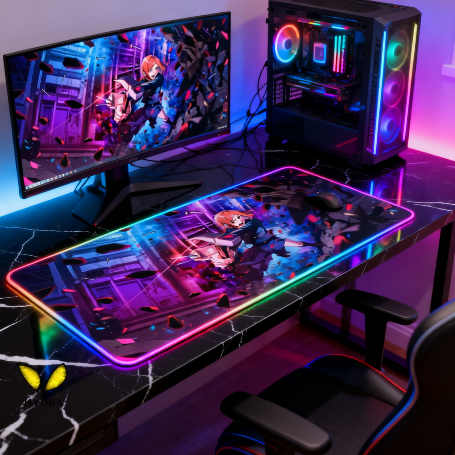 TAPIS GAMING NOBUARA RGB