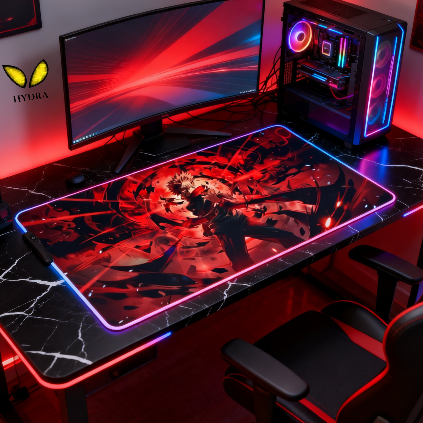 SUKUNA RGB GAMING  MOUSEPAD 
