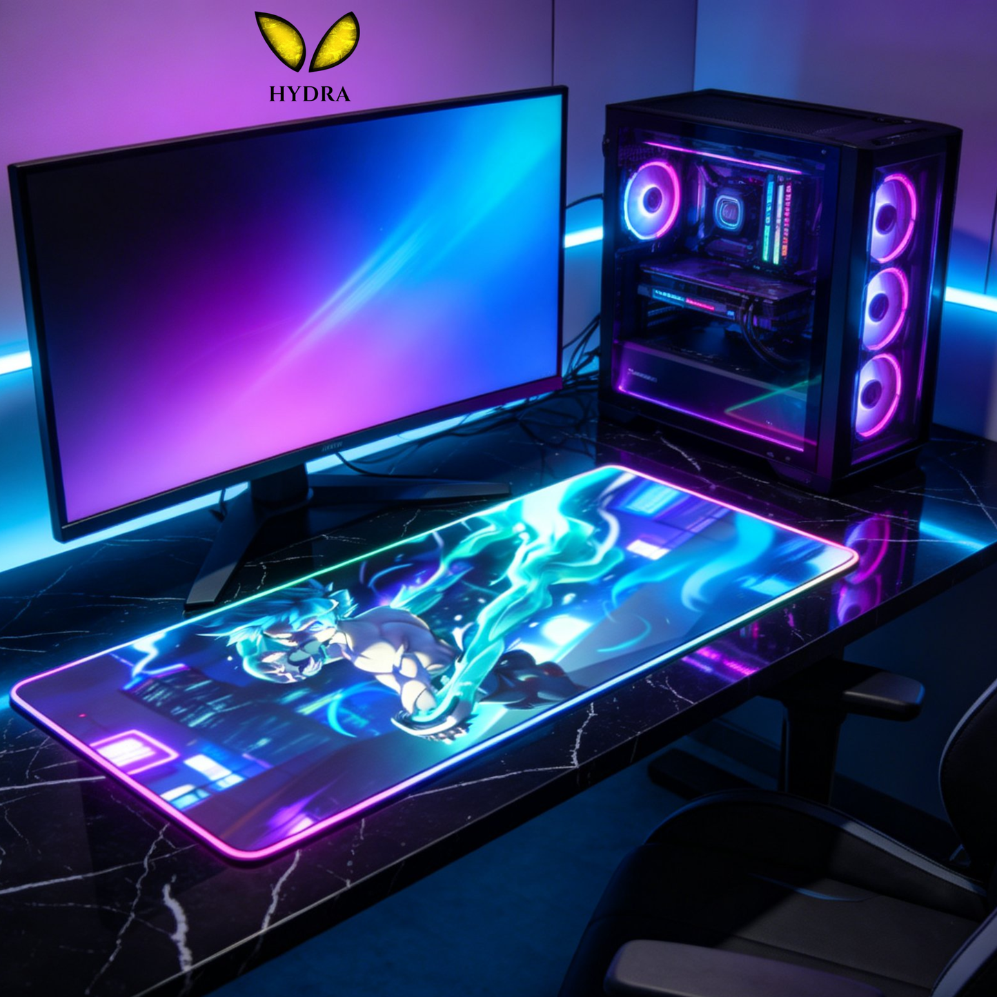 TAPIS GAMING INSPIRATION DEKU ULTRA RGB